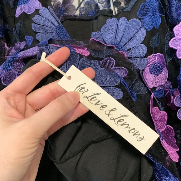 NWT For Love and Lemons Prato mini dress - Picture 11 of 13